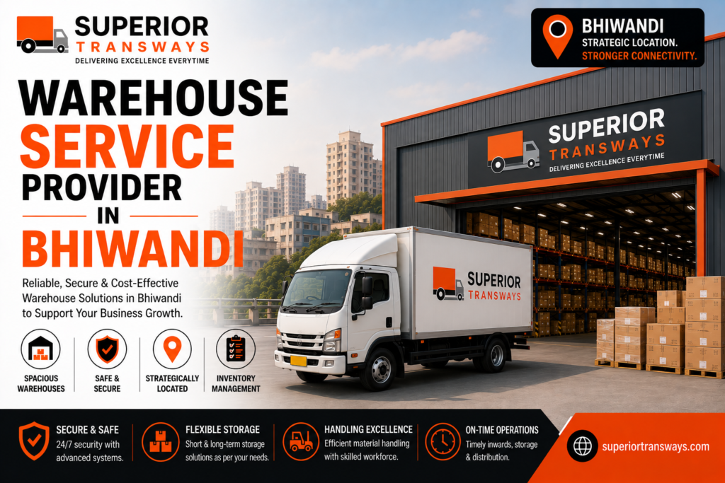 Relaible Warehouse Service Provider in Bhiwandi