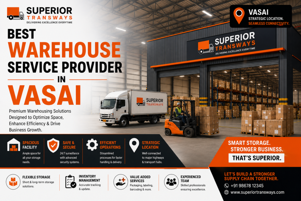 Best Warehouse Service Provider in Vasai