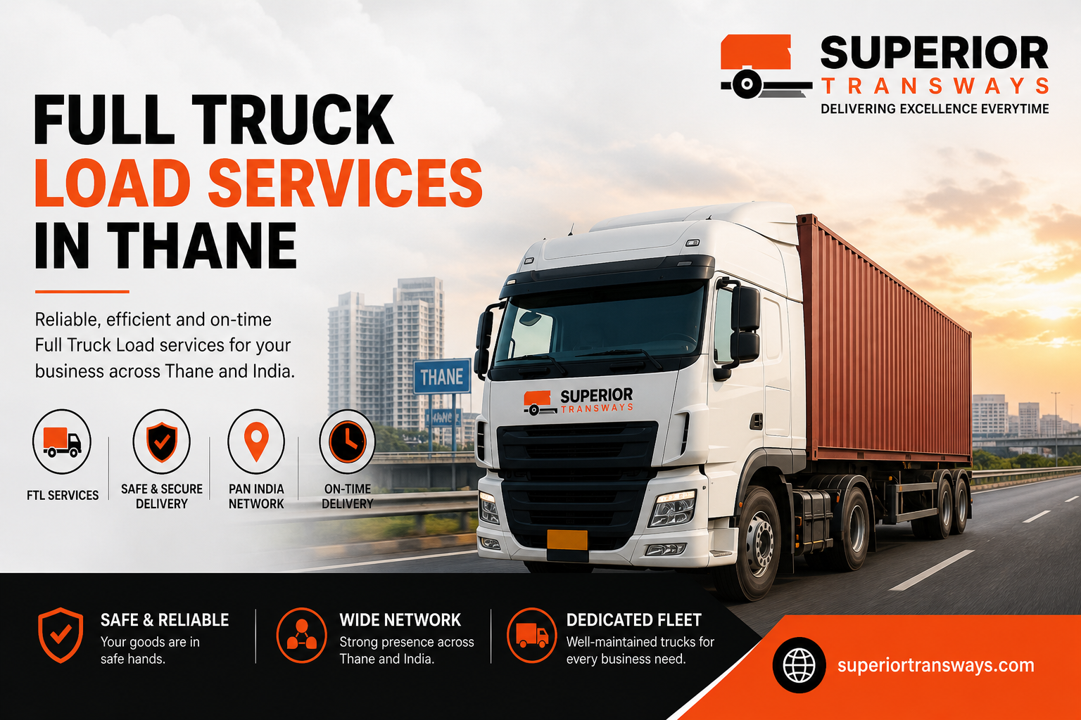 Full Truck Load Services in Thane