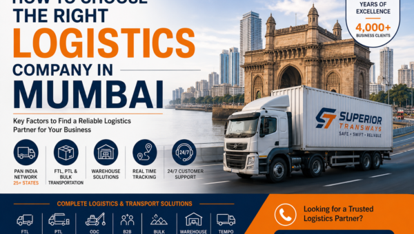 How to Choose the Right Logistics Company in Mumbai