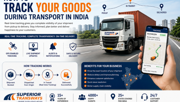 How to Track Your Goods During Transport in India