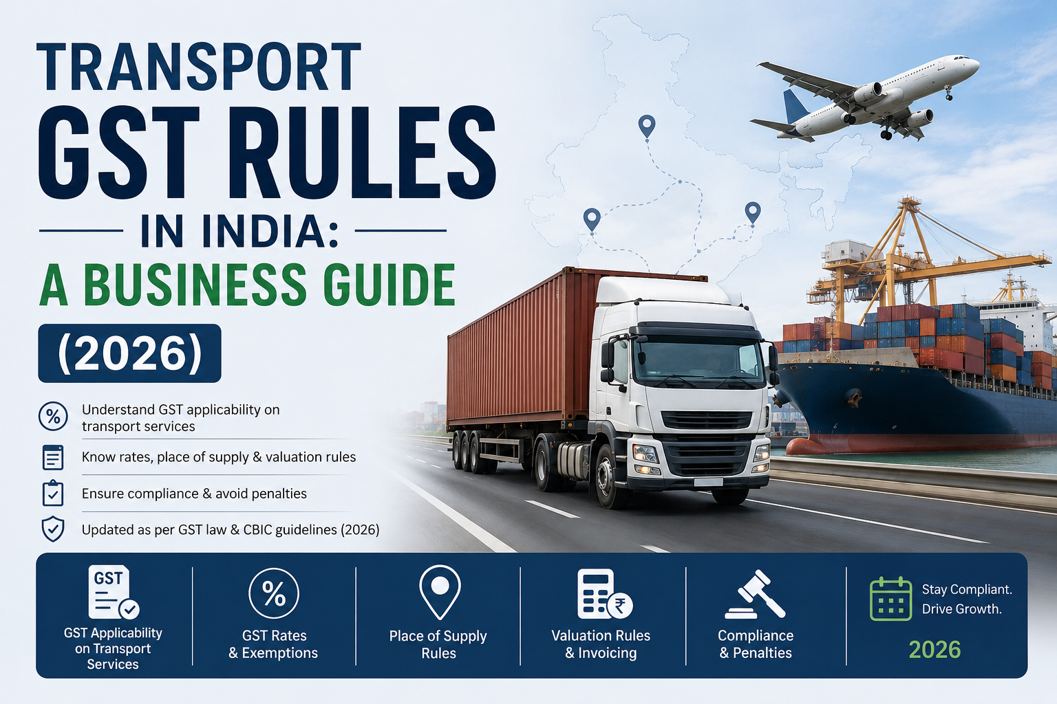 Transport GST Rules in India: A Business Guide (2026)