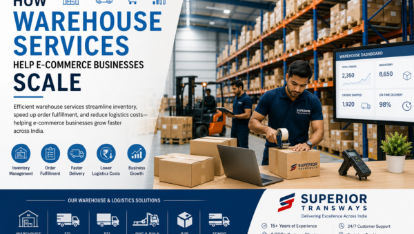 Warehouse Services for E-Commerce Business Growth