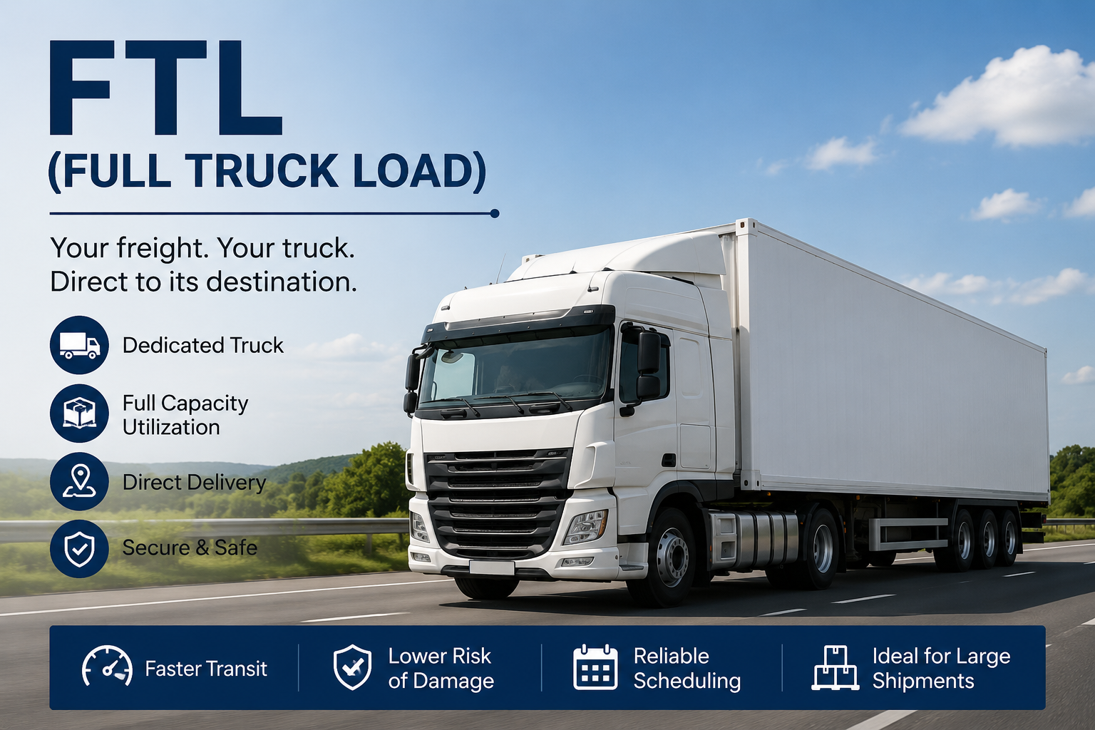 What Is FTL? Full Truck Load Explained for Indian Businesses