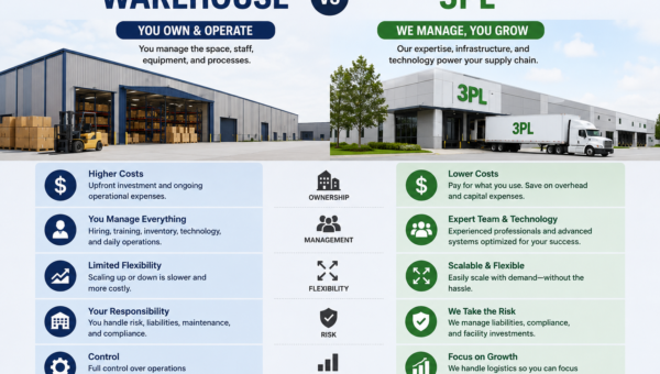 Warehouse vs 3PL: Which Is Right for Your Business?