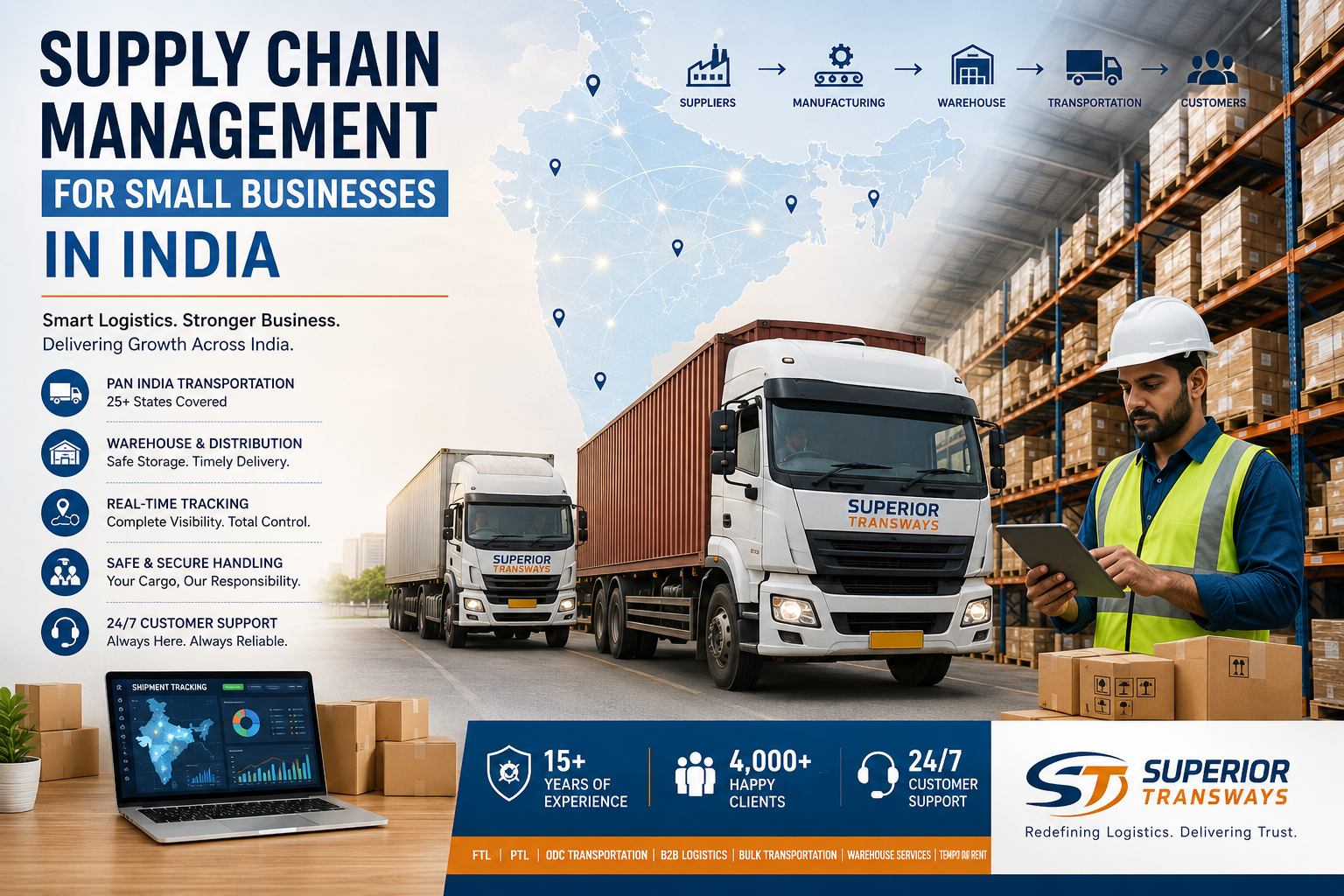 Supply Chain Management for Small Businesses in India