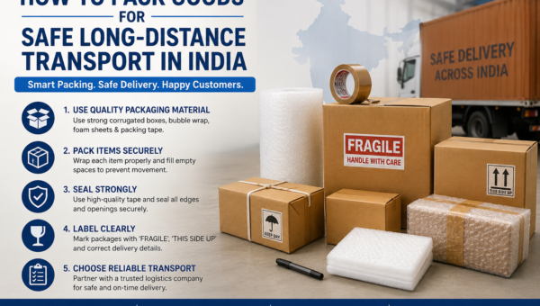 How to Pack Goods for Safe Long-Distance Transport in India