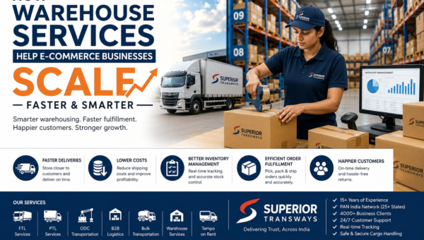 Warehouse Services for E-Commerce Growth | Superior Transways