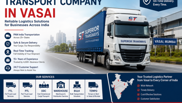 Transport Company in Vasai | Reliable Logistics Services