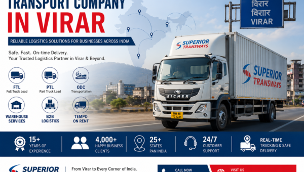 Transport Company in Virar | Reliable Logistics Services