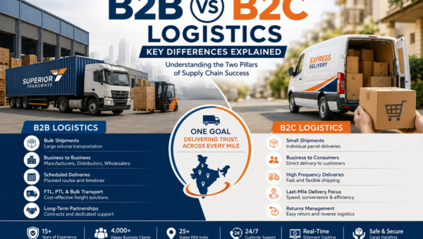 B2B vs B2C Logistics: Key Differences Explained