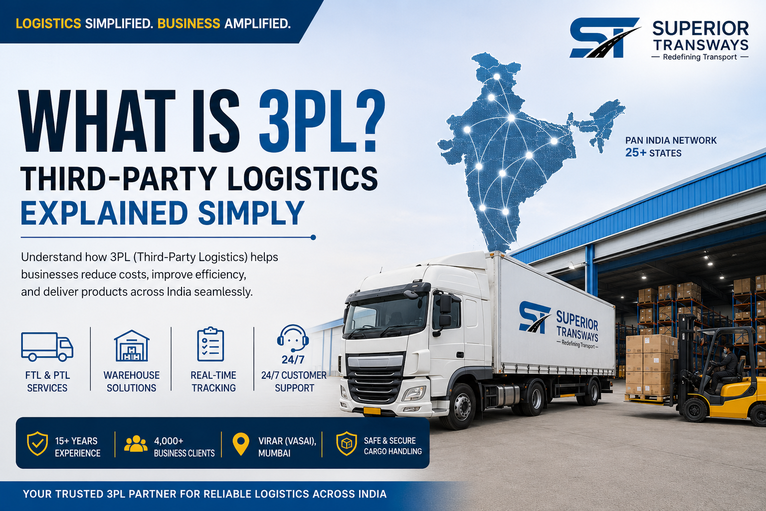 What is 3PL? Third-Party Logistics Explained Simply