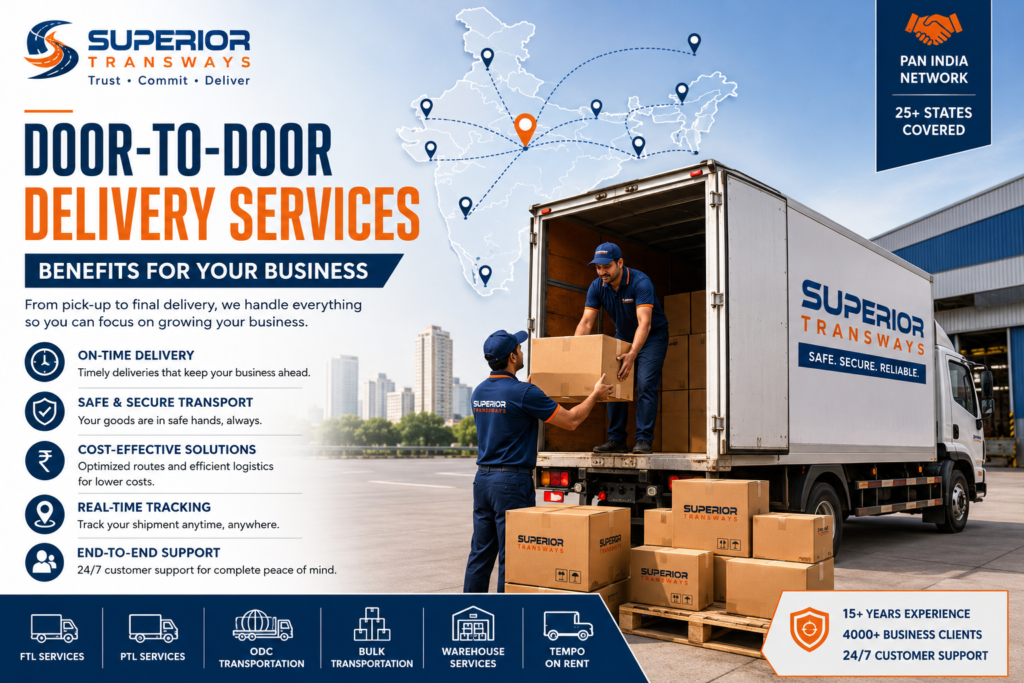 Door-to-Door Delivery Services for Businesses | Superior Transways