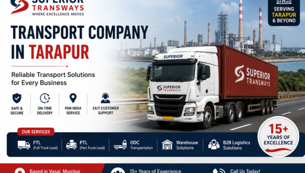 Transport Company in Tarapur | Superior Transways