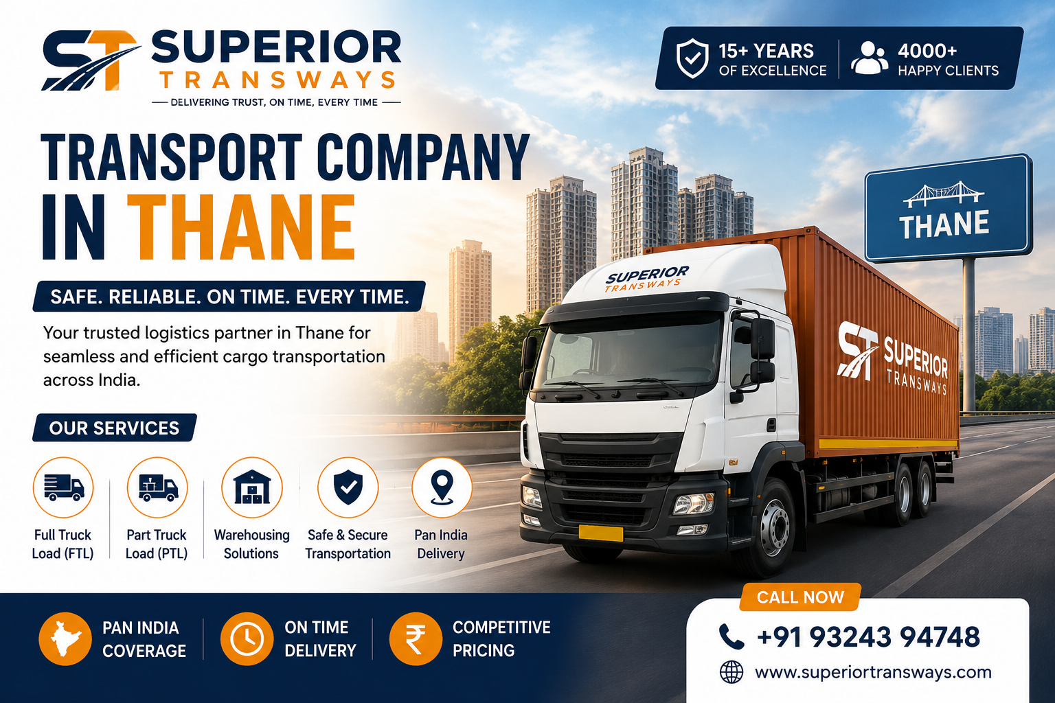 Transport Company in Thane | Superior Transways