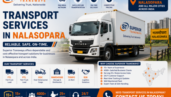 Transport Services in Nalasopara | Superior Transways
