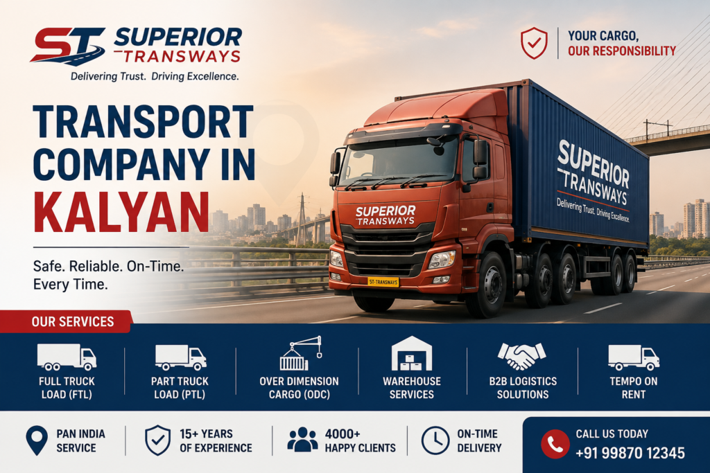 Transport Company in Kalyan | Superior Transways