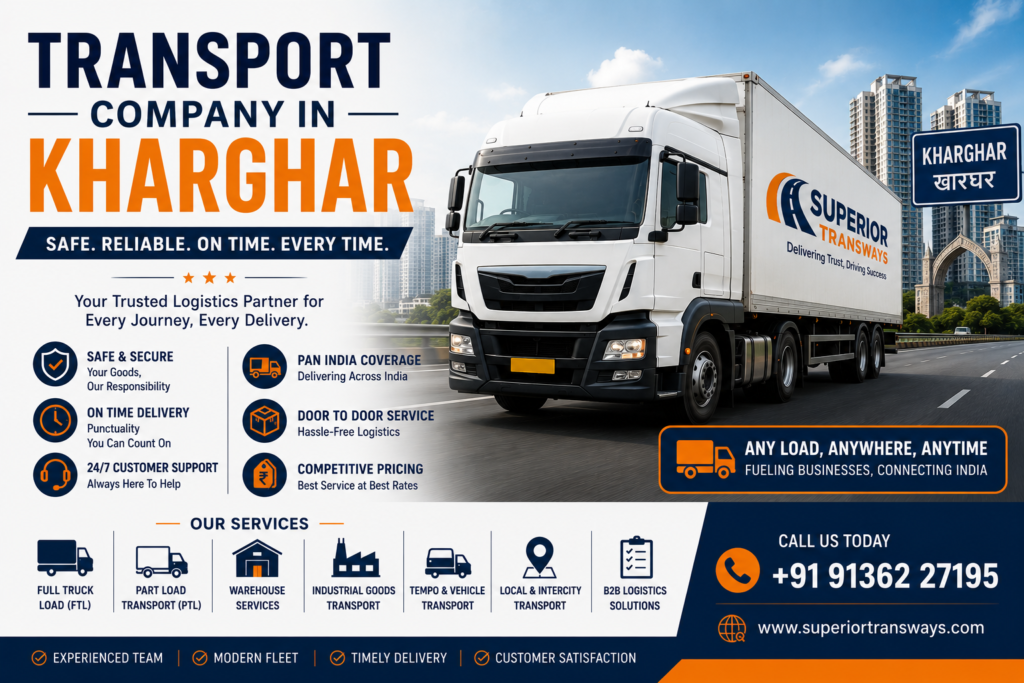 Transport Company in Kharghar | Reliable Logistics