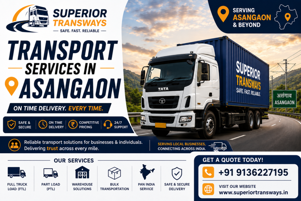 Transport Services in Asangaon | Superior Transways