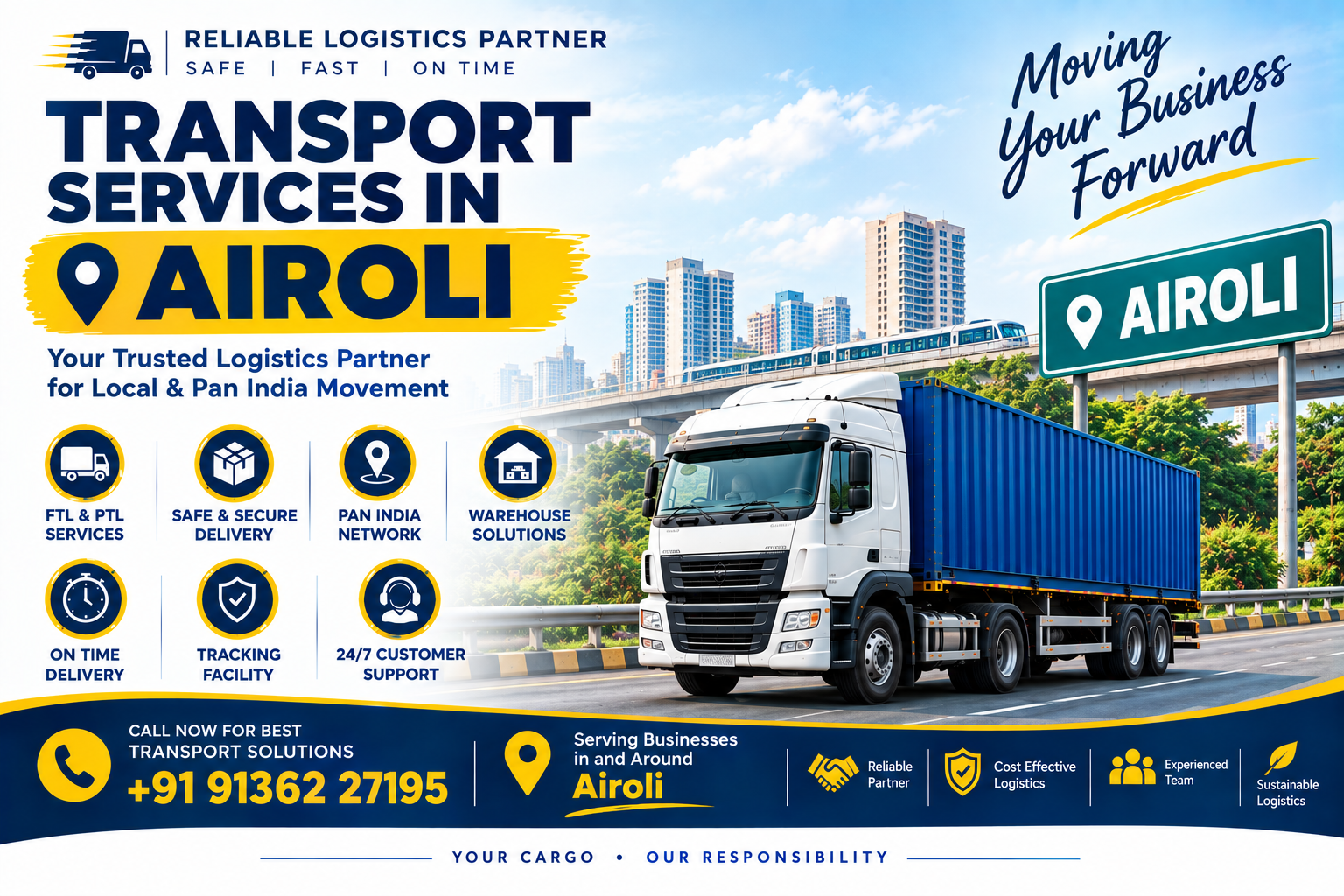 Transport Services in Airoli | Superior Transways