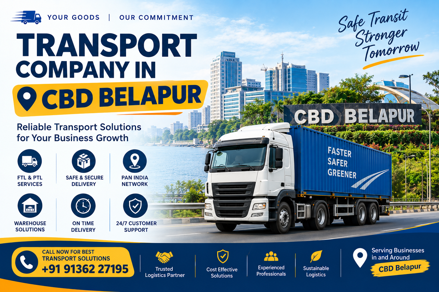 Transport Company in CBD Belapur | 15+ Yrs Trusted