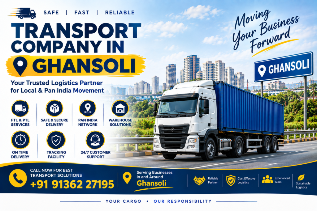 Transport Company in Ghansoli | Superior Transways