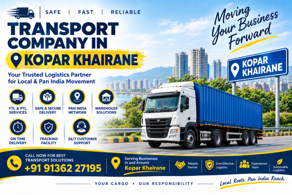 Transport Company in Kopar Khairane | Superior Transways