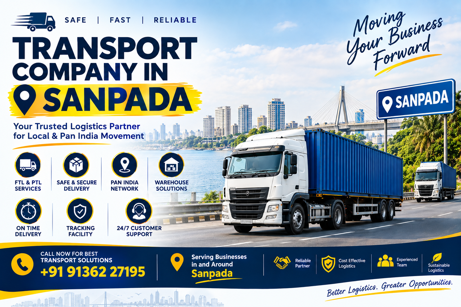 Transport Company in Sanpada | Superior Transways