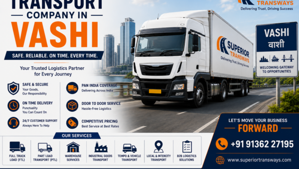 Transport Company in Vashi | 15+ Yrs Experience
