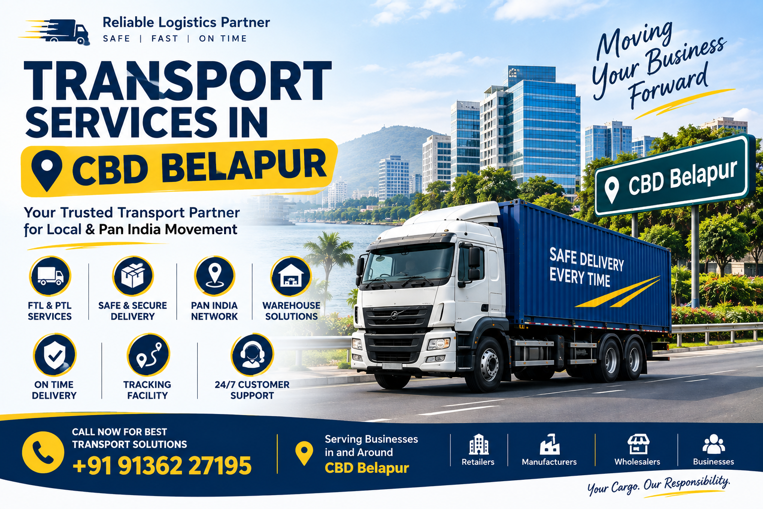 Transport Services in CBD Belapur | Superior Transways