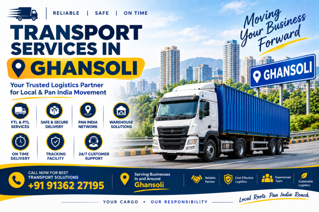 Transport Services in Ghansoli | Superior Transways