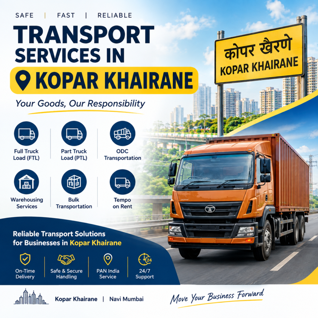 Transport Services in Kopar Khairane | Superior Transways