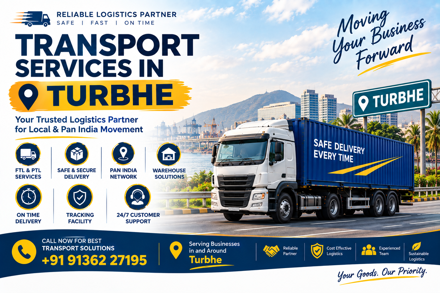 Transport Services in Turbhe | Reliable Logistics Partner