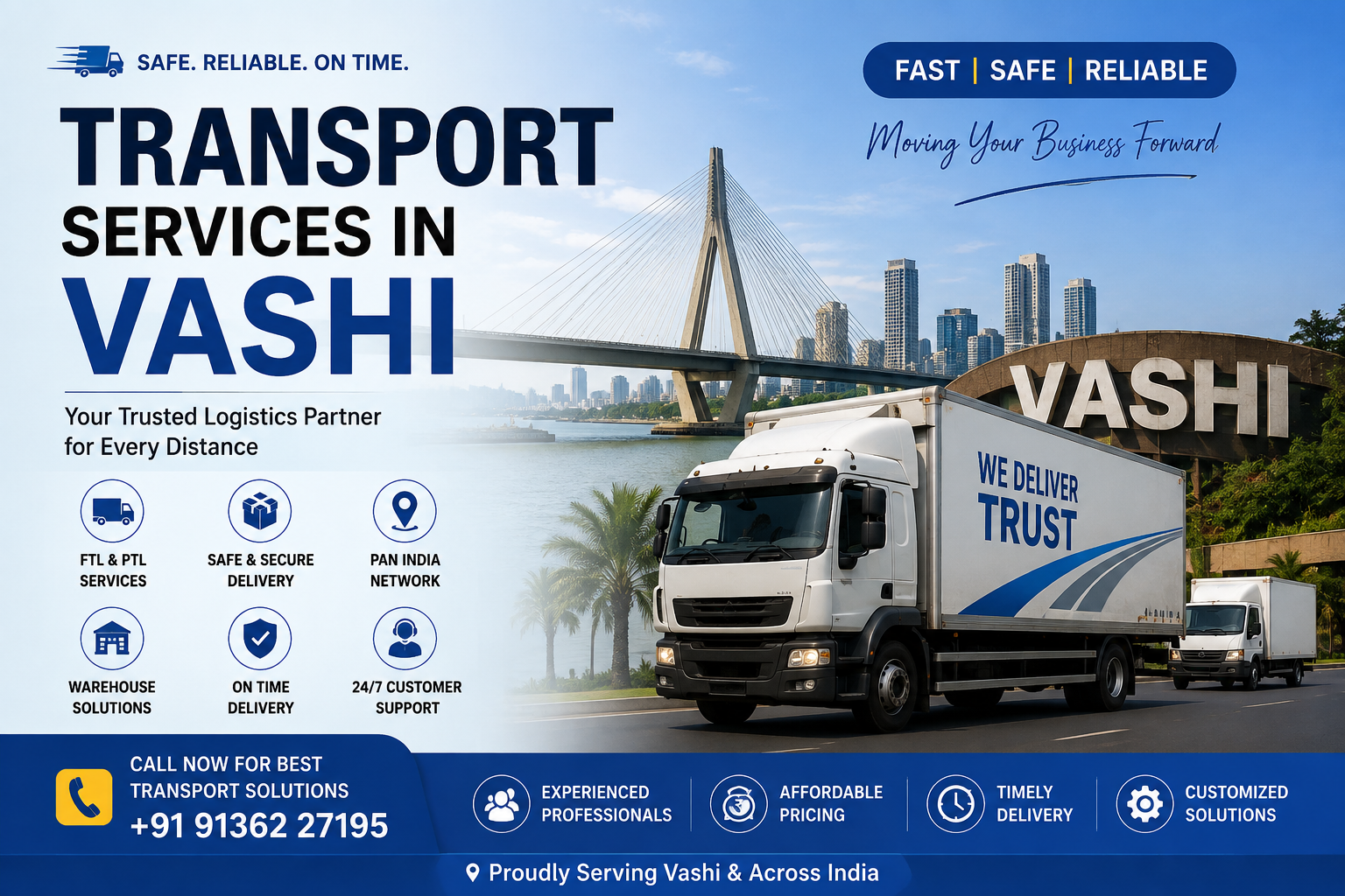 Transport Services in Vashi | Superior Transways