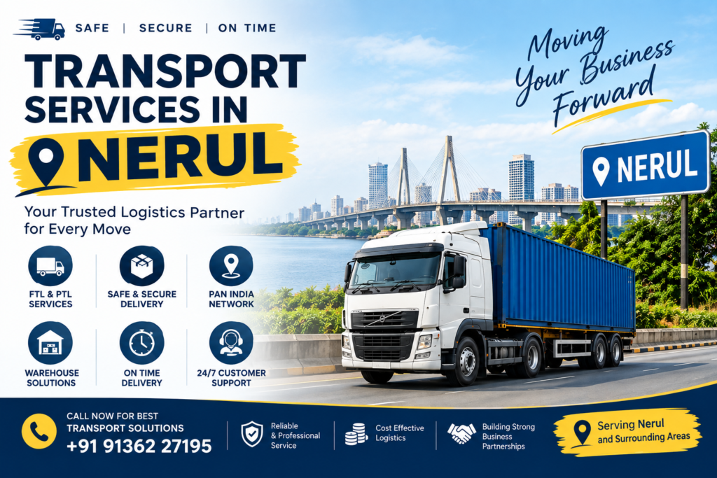 Transport Services in Nerul | Superior Transways