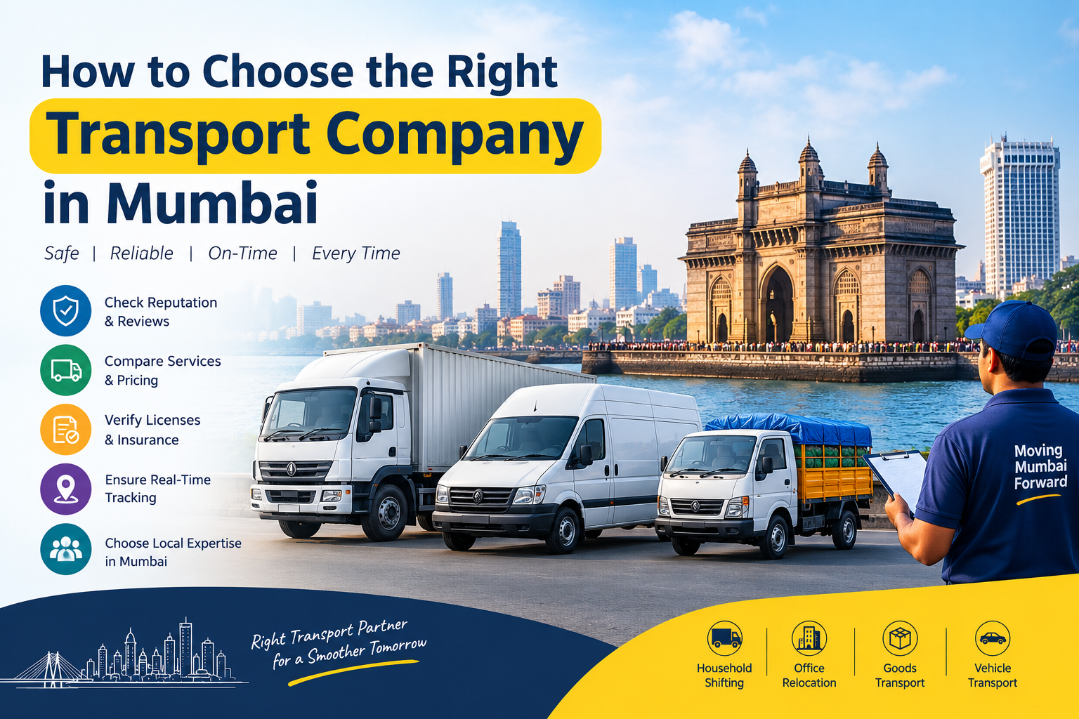 How to Choose the Right Transport Company in Mumbai