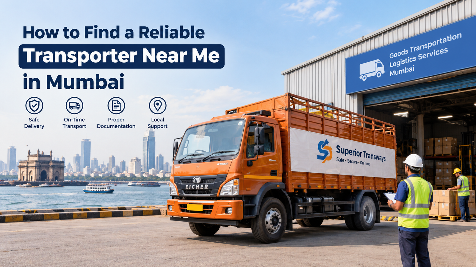 How to Find a Reliable Transporter Near Me in Mumbai